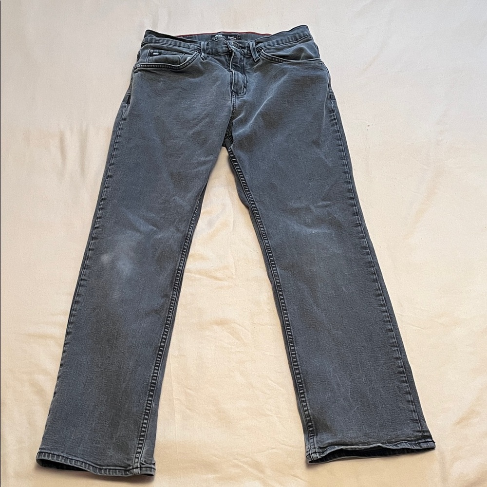 Vans Kyle Walker Covina 5 Pocket Men's Gray Wash 30x30 Straight Cut Jeans